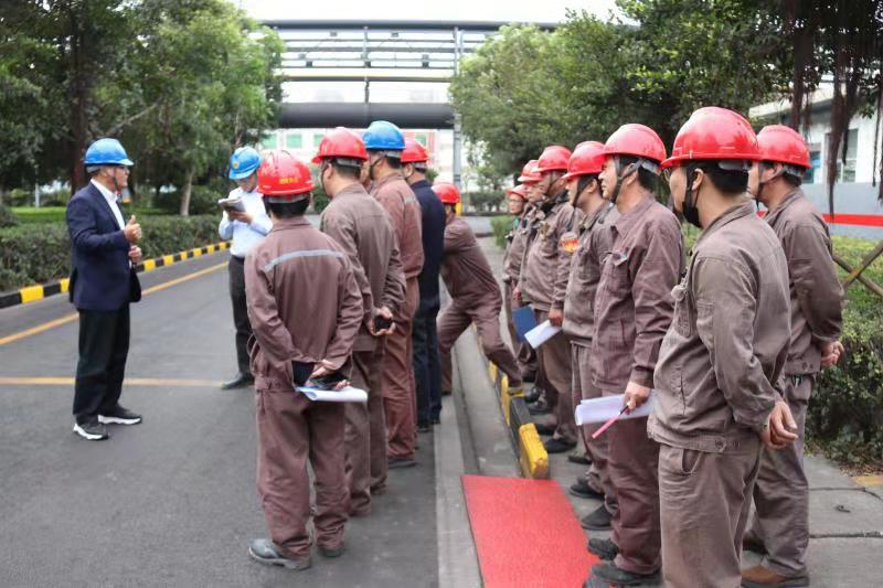 柯雪利总司理加入“双重预防系统”重大危险源现场检查事情